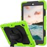 Casecentive Handstrap Pro Hardcase with handstrap iPad 2017 / 2018 groen sticky
