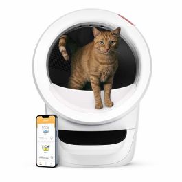 Litter-Robot 4 automatische zelfreinigende kattenbak in wit
