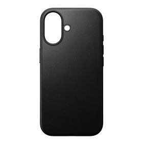 Nomad Modern Leather Case iPhone 17 zwart
