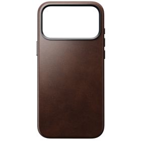 Nomad Traditional Leather Case iPhone 17 Pro Max Bruin