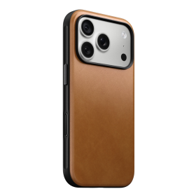 Nomad Modern Camino Leather Case iPhone 18 Pro English Tan-C