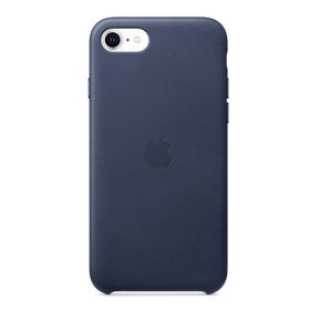 Apple leather case iPhone 7 / 8 / SE 2020 / 2022 Midnight Blue