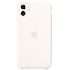 Apple silicone case iPhone 11 white