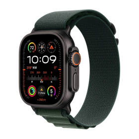 Apple Alpine Loop Apple Watch 44mm / 45mm / 46mm / 49mm Donkergroen Small
