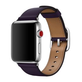 Apple Classic Buckle Apple Watch 42mm / 44mm / 45mm / 49mm Dark Aubergine 4th Gen