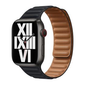 Apple Leather Link Apple Watch M/L 38mm / 40mm / 41mm Midnight