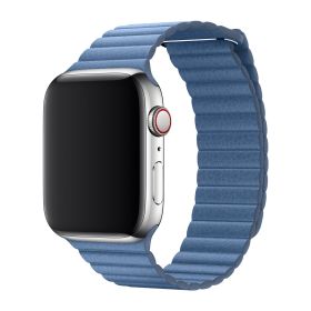 Apple Leather Loop Apple Watch large 42mm / 44mm / 45mm / 49mm Cornflower