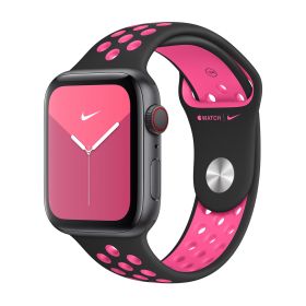 Apple Nike Sport Band Apple Watch 38mm / 40mm / 41mm Black / Pink Blast