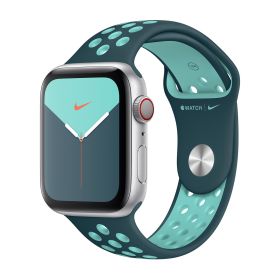 Apple Nike Sport Band Apple Watch 42mm / 44mm / 45mm / 49mm Midnight Turquoise / Aurora Green