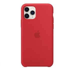 Apple silicone case iPhone 11 Pro rood