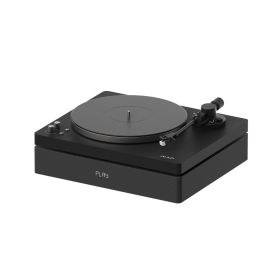 Aulo Bluetooth turntable with built-in speakers black