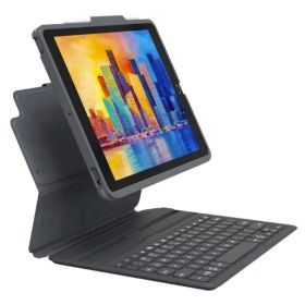 ZAGG Pro Keys Wireless Keyboard Bookcase iPad 10.2 inch (2019 / 2020 / 2021) grey