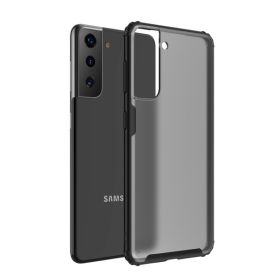 Casecentive Shockproof case Samsung Galaxy S21 matte black