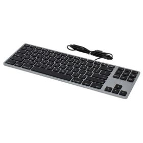 Matias Bedraad Toetsenbord US QWERTY zonder Numpad voor MacBook space grey