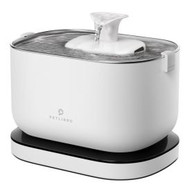 Petlibro Dockstream Draadloze Automatische Drinkfontein 2,5L Wit