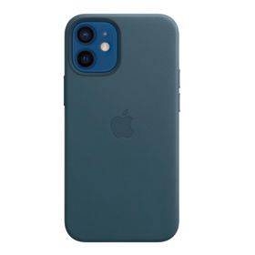 Apple Leather MagSafe Case iPhone 12 Mini Baltic Blue