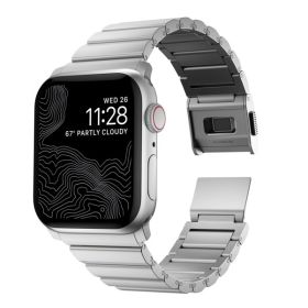 Nomad Aluminum Strap Apple Watch 42/44/45/49mm Silver