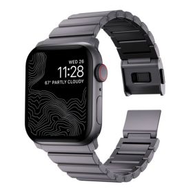 Nomad Aluminum Strap Apple Watch 42/44/45/49mm Space Gray