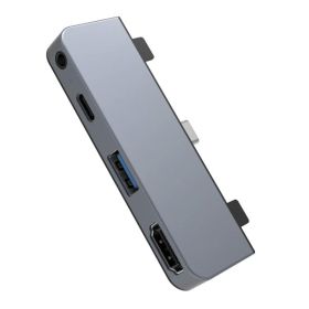 Hyper HyperDrive 4-in-1 iPad Pro USB-C Hub Grijs