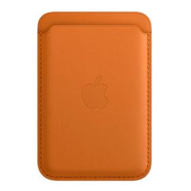 Apple Leather Card Holder met MagSafe (2nd gen) voor iPhone Golden brown