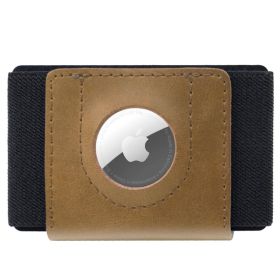 FIXED Tiny AirTag Wallet bruin