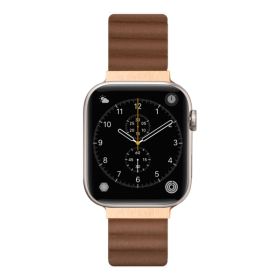 LAUT Novi Leather Loop Apple Watch 38mm / 40mm / 41mm sepia brown