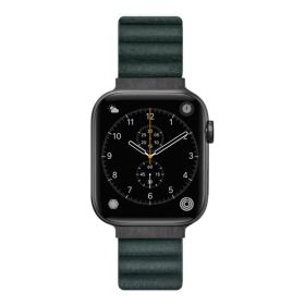 LAUT Novi Leather Loop Apple Watch 38mm / 40mm / 41mm pine green