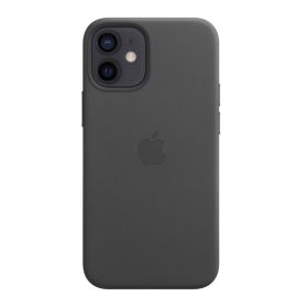 Apple leather case iPhone 12 Mini Black