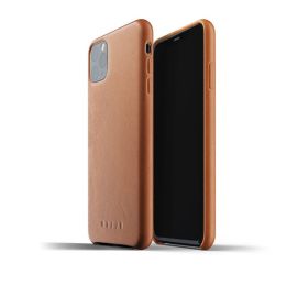 Mujjo Leather Case iPhone 11 Pro Max bruin