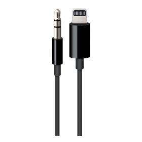 Apple Lightning naar 3,5mm (AUX) kabel 1,2m zwart