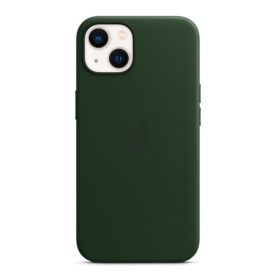 Apple Leather MagSafe Case iPhone 13 Sequoia Green