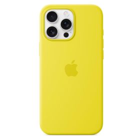 Apple Silicone MagSafe Hoesje iPhone 16 Pro Max Star Fruit
