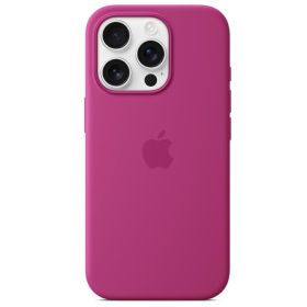 Apple Silicone MagSafe Hoesje iPhone 16 Pro Fuchsia