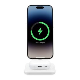 Twelve South HiRise 2 Deluxe 2-in-1 Oplaadstandaard wit