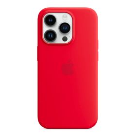 Apple Silicone MagSafe Case iPhone 14 Pro RED