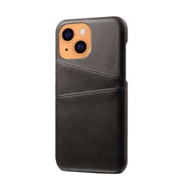 Casecentive Leren Wallet Back case iPhone 13 zwart