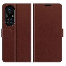 Casecentive Magnetische Leren Wallet case Huawei P50 Pro bruin