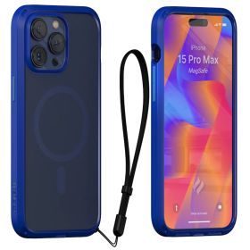 Catalyst Influence Case Compatibel met MagSafe iPhone 15 Pro Max Atlantic Blue