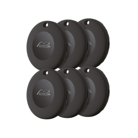 Lifemate Life Tag – Android keyfinder/locatietag – Android/Google Find My Device – 6-pack