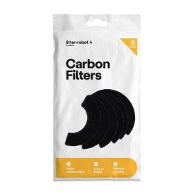 Litter Robot 4 Carbon Filters 6 stuks