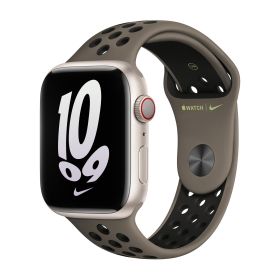 Apple Nike Sport Band Apple Watch 42mm / 44mm / 45mm / 49mm Olive Grey / Black