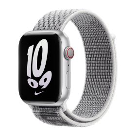 Apple Nike Sport Loop Apple Watch 38mm / 40mm / 41mm Summit Wit / Zwart