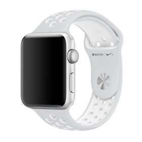 Apple Nike Sport Band Apple Watch 42mm / 44mm / 45mm / 49mm Pure Platinum / White