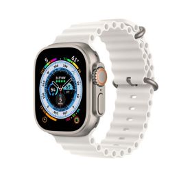 Apple Ocean Band Apple Watch 44mm / 45mm / 49mm Wit