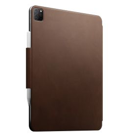 Nomad Modern FolioPlus Leather Case iPad Pro 12.9 inch (2022) / iPad Air 13 inch (2024) Bruin