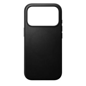 Nomad Modern Leather Case iPhone 17 Pro zwart