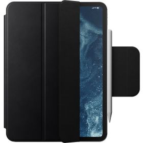 Nomad Modern Leather Folio case iPad Pro 13 inch (2024/M4) Zwart
