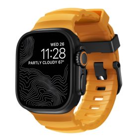 Nomad Rocky Point Band Apple Watch 42mm / 44mm / 45mm / 49mm Sol Connector Black