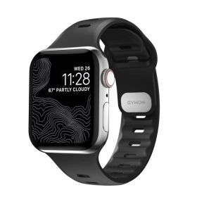 Nomad Sport Band Slim Apple Watch 42mm / 44mm / 45mm / 49mm zwart