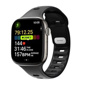 Nomad Tempo Band Apple Watch 44mm/ 45mm/ 46mm/ 49mm Zwart